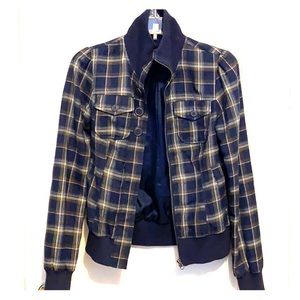 Plaid fall jacket